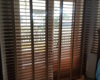 Wooden blinds