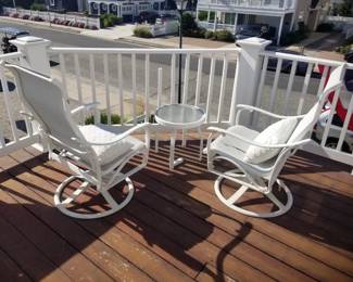 Patio chairs