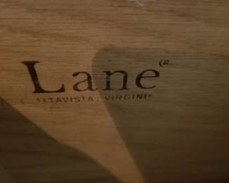 Bed, nightstand, mirror & dresser by Lane Furniture