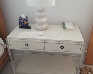 2-drawer Coastal Accents side table by Universal Furniture - two available