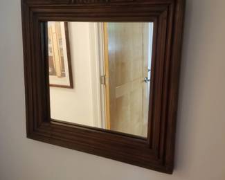 Tommy Bahama-inspired wall mirror