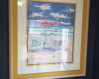 Beach scene