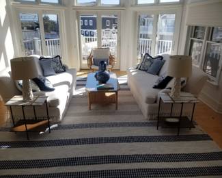 Serena & Lily living room furnishings