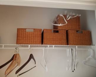 Storage baskets