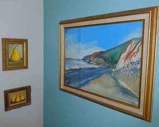 Painting by California artist George Cukurs