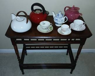 Teapots, including Heath Ceramics, California