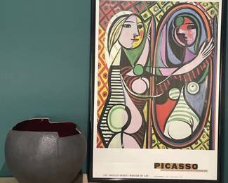 Picssso Girl Before A Mirror Arteriors Gerald Centerpiece