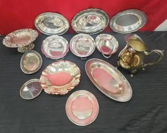 Vintage SilverPlated Serving Pieces