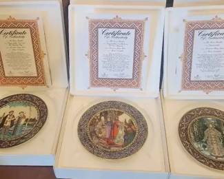The Snow Maiden Plates 13 1 Snegurochka The Snow Maid Fairy Tales Collection Heinrich Porzellan
