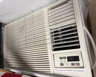 We have two window AC units 