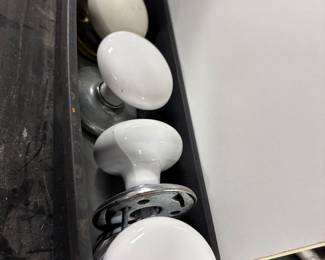 Vintage Ceramic Door Knobs  