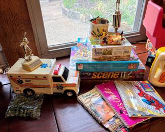 Vintage Toys and Games