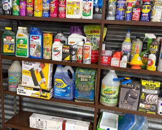 Yard and household cleaners and sprays