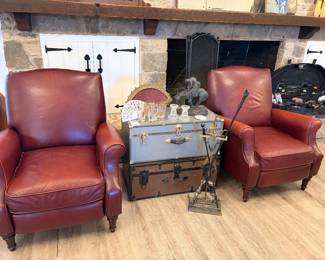 Two Leather Recliners in excellent condition