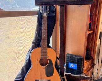 Vintage Acoustic Six String Guitar 
