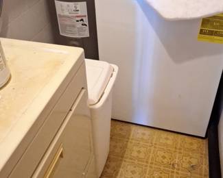 Washer and dryer