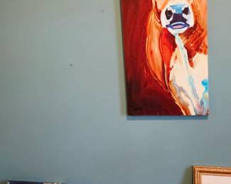 Cow wall art