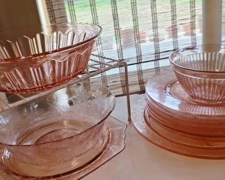 pink glass