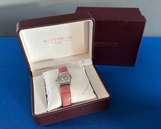 Wittnauer with diamonds ladies watch.