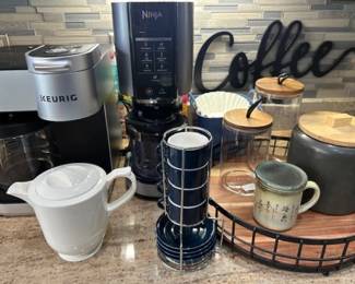 Ninja icecream maker, Keurig Keurig coffee maker.