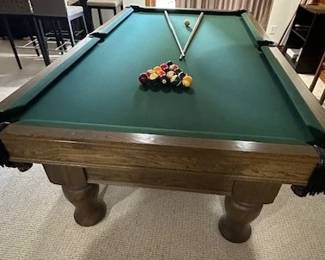 FOR IMMEDIATE SALE $500- 8' Pool Table, includes balls and rack. Call to make an appointment -612-462-2293 (Tuesday - Thursday,  to view and purchase.