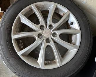 Set of tires/wheels