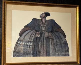 Charles Bibb signed Artwork