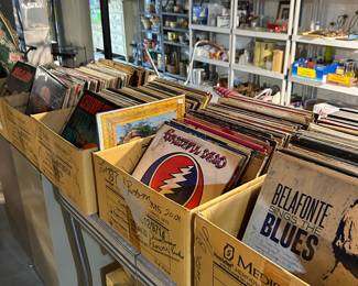 RECORDS (IN BASEMENT)