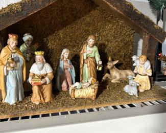 HOMCO NATIVITY SET