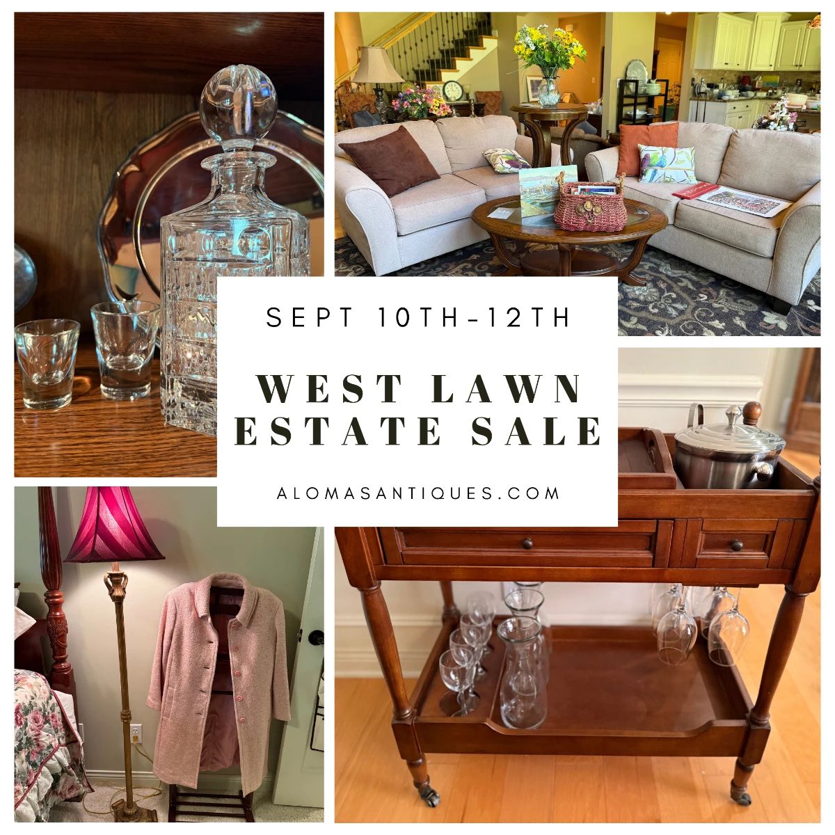 west lawn estate sale
