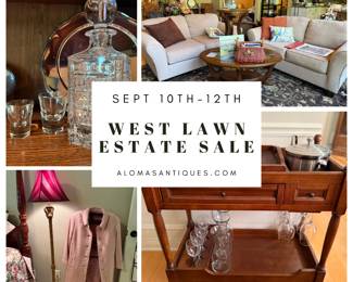 west lawn estate sale