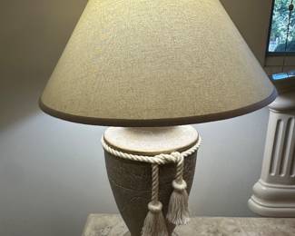 (2) table lamps (only one photographed)