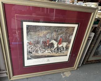 Large Equestrian Picture