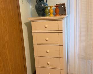White wash lingerie chest