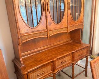 American Martinsville Midcentury Hollywood Regency Style Dining Furniture
