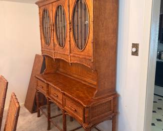 American Martinsville Midcentury Hollywood Regency Style Dining Furniture