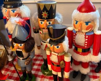 Vintage German Erzebirge and other Nut crackers