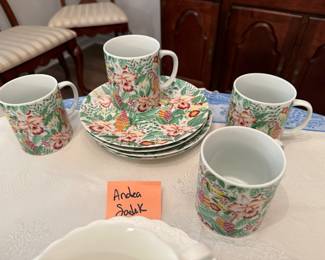 Andrea Sadek tropical breakfast set