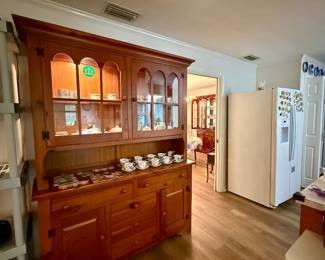 Lighted China cabinet 