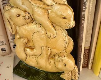 Bunny book end or door stop