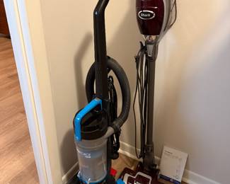 Bissel and Shark Vacuums