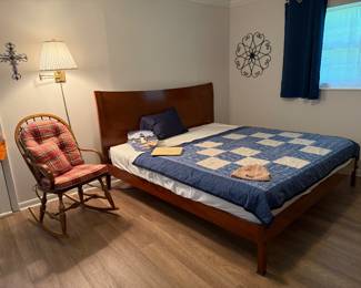 Master bed, rocker