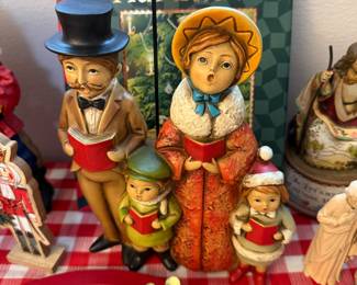 Vintage Japan Christmas carolers figurine