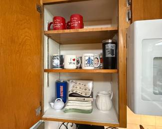 Mugs, trivets
