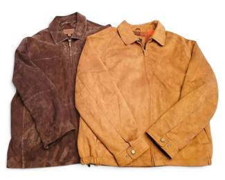 Pendleton Mens Suede Jacket XL London Fog Faux Suede Jacket XL
