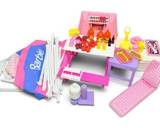 Barbie Park Grill Accessories