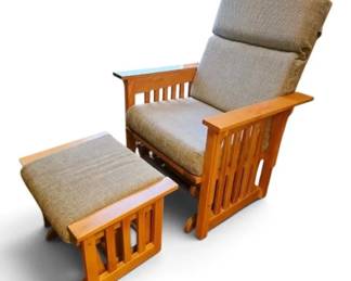 Shermag Glider Rocker Ottoman