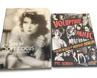 Sin In Soft Focus Hardback Voluptuous Panic Paperback Erotic Books