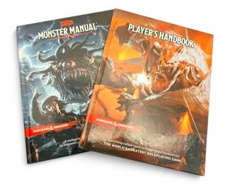Dungeons Dragons Monster Manual Players Handbook