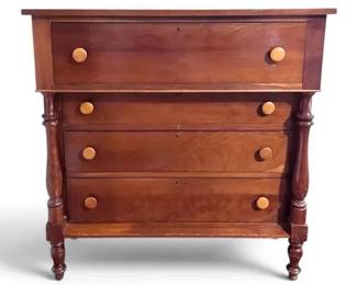 Solid Cherry Empire Dresser Chest Of Drawers